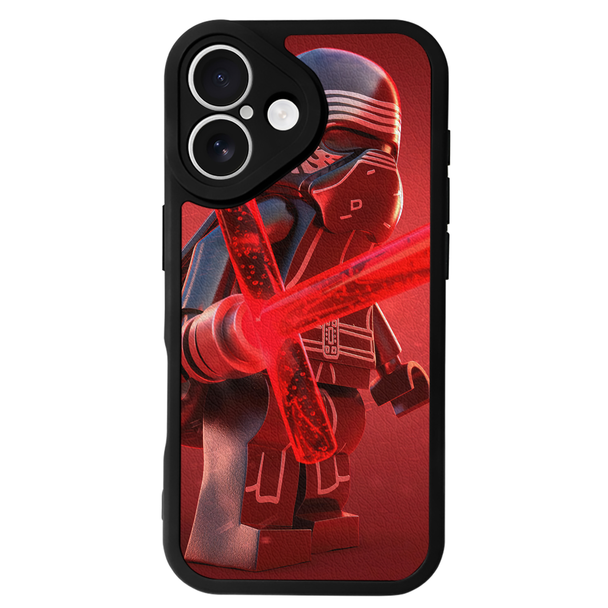 （画像用） スター・ウォーズ Star Wars 【iPhone 16シリーズ対応】シリコンスマホケース（レザー調） 材質：シリコン